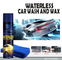650ml Milieuvriendelijke waterloze wasstraat en wax Autoverzorgingsproduct