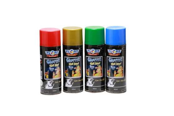 Kan het Vloeibare de Deklaagblik van Art Mural Spray Paint 400ml van de graffitistraat PLYFIT