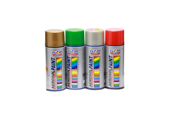Van de het Aërosolnevel van Plyfit de Acrylharsen Verf 400ml Tin Can Fast Drying