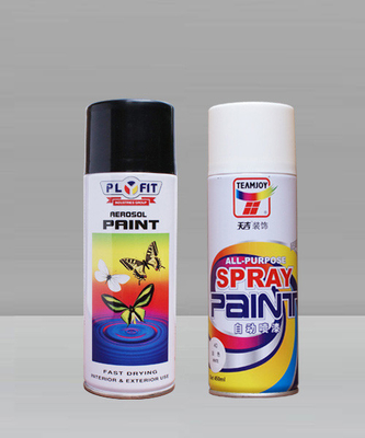 Multi Color Aerosol Spray Paint 450 ml vloeibare coating Staat 60 minuten hard droog