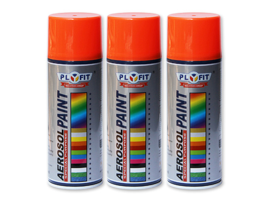 Fluorescerende zwarte, rode, witte, zilveren acrylische sprayverf