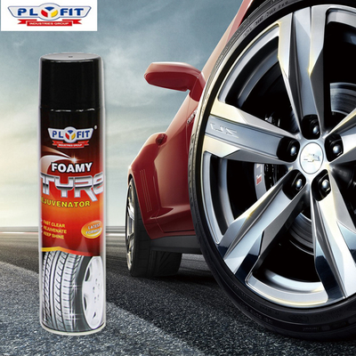 Plyfit 750ml Foaming Tire Cleaner voor auto en fiets Can Grootte 65*240mm Professionele Autoverzorging
