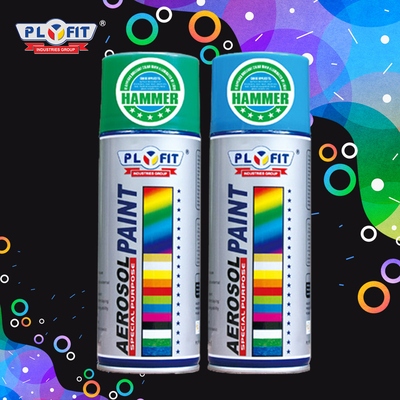De Antiroestnevel van Rich Color Acrylic Aerosol Paint 400ml voor Buitendecoratie